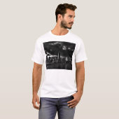 T-shirt Noir et blanc New York City (Devant entier)