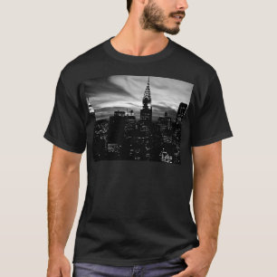 T-shirt Noir et blanc New York City Midtown