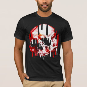 T-shirt Noir et rouge