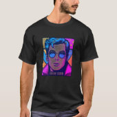 T-shirt noir FABIAN STARR (Devant)