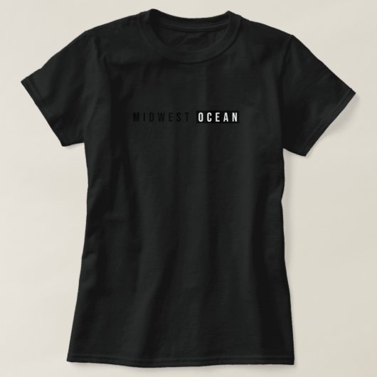 t-shirt noir femme (Design devant)