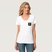 T-shirt Noir Français (Devant entier)