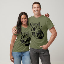 T-shirt noir Holloween Basic