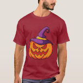 T-shirt noir Holloween Basic (Devant)