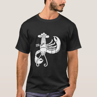 T-shirt noir homard