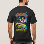 T-shirt noir jaune de Chevy Camaro solides (Dos)
