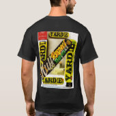 T-shirt noir JMT JAMAICA (Dos)