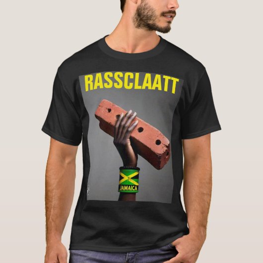 T-shirt noir JMT RASS (Devant)