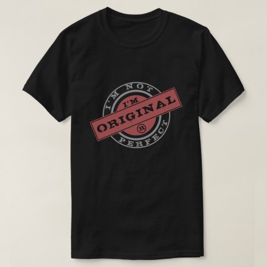 T-shirt noir ludique (Design devant)