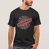 T-shirt noir ludique (Devant)