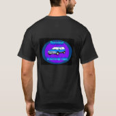 T-shirt noir Minivan (Dos)