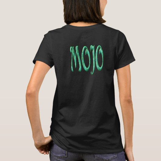 T-shirt noir Mojo femmes dos (Dos)