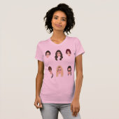 T-shirt noir orphelin (Devant entier)