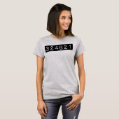 T-shirt Noir orphelin 324B21 (Devant entier)