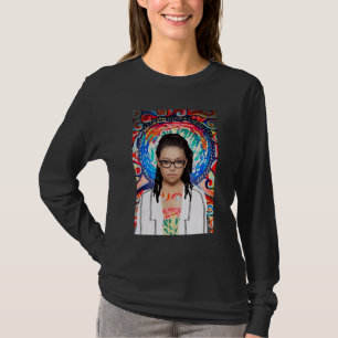 T-shirt Noir orphelin Cosima Niehaus - geek chic