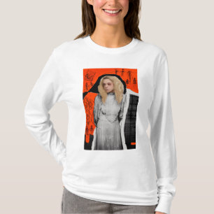 T-shirt Noir orphelin Helena - croquis gothique