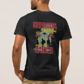 T-shirt noir OUF Grenada Raider Ranger (Dos)
