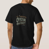T-shirt noir Oyster Odyssey (Dos)