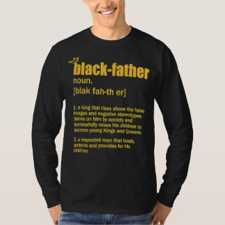 T-shirt Noir Père Noun Père Day Classique 6