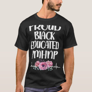 T-shirt Noir Pmhnp Psychiatrique infirmière praticienne