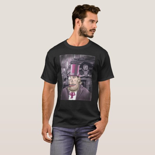 T-shirt noir pour hommes de Hyde (Devant entier)