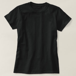 T-shirt noir simple et bon marché