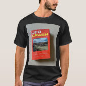 T-shirt noir UFO SHIRT Basic (Devant)