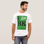 T-shirt Noir vert de Bk (Devant entier)