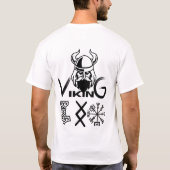 T-SHIRT NOIR VIKING (Dos)
