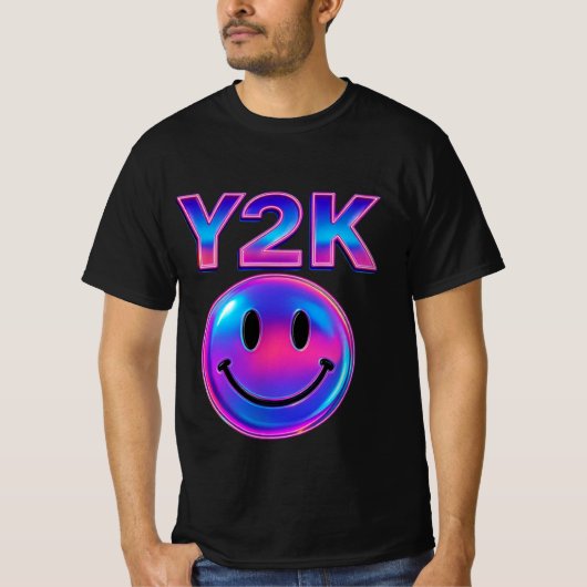 T-shirt noir Y2Y (Devant)