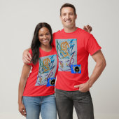 T-shirt Noirs de masque Kamakihigh 2 (Unisexe)