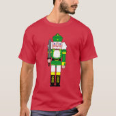 T-shirt Noisette verte Soldat Noël (Devant)