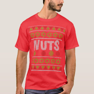 T-shirt Noix châtaignes drôle jumelés Couples laide Noël