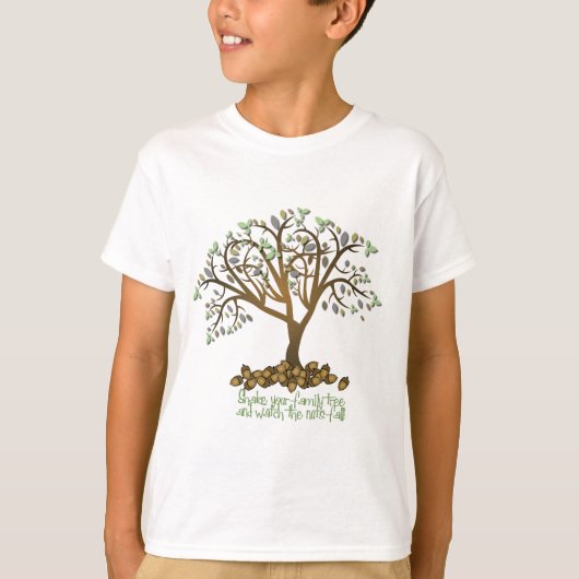 T-shirt Noix d'arbre familial (Devant)