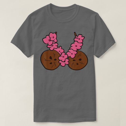 T-shirt Noix de coco Summer Coconut Bra Funny Coco (Design devant)