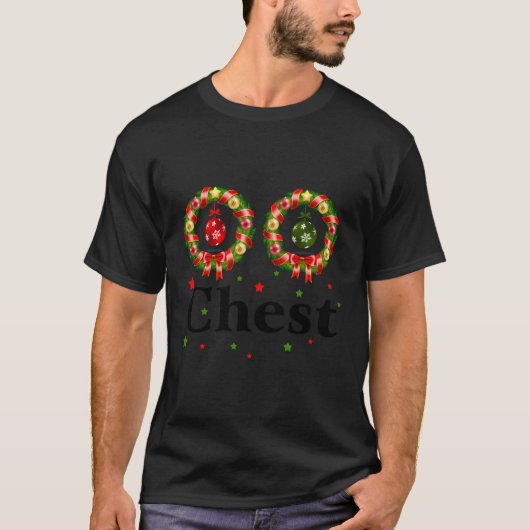 T-shirt Noix de Noël Couples noix (Devant)