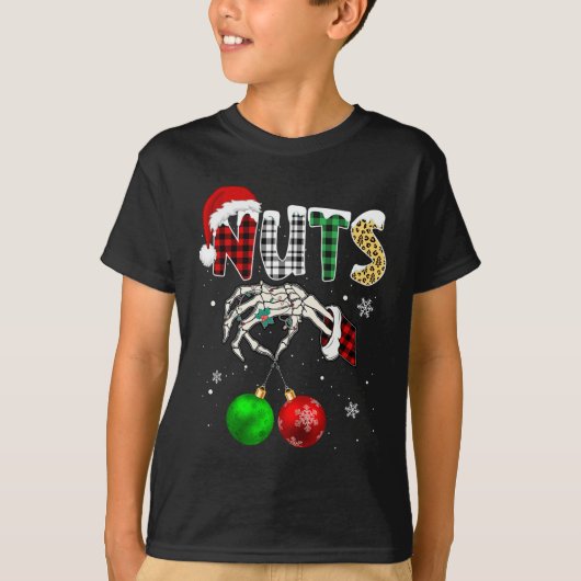 T-shirt Noix de Noël Noix de Noël Jeu de Noël Jeu de Noël (Devant)