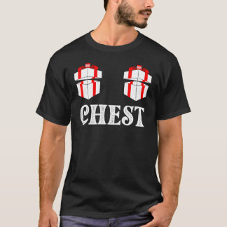 T-shirt Noix de poitrine Correspondant Châtaignes Couples