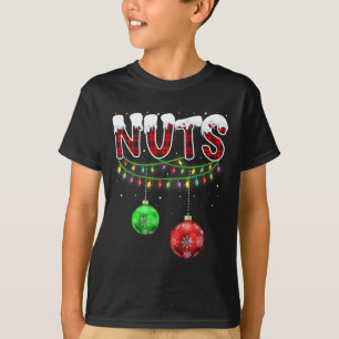 T-shirt Noix de poitrine Correspondantes châtaignes Amusan