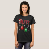 T-shirt Noix de poitrine Drôle Correspondant Châtaignes Co (Devant entier)