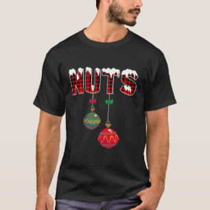 T-shirt Noix de poitrine Drôle Correspondant Châtaignes No