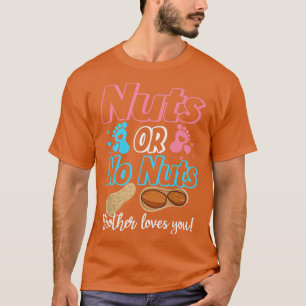 T-shirt Noix ou pas de noix Frère aime votre bébé Genre Ré