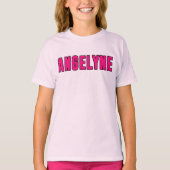 T-shirt Nom Angelyne (Devant)