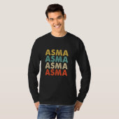 T-shirt Nom Asma (Devant entier)