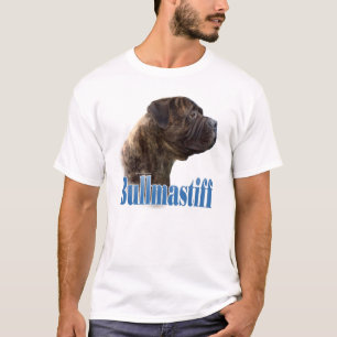 T-shirt Nom (brindle) de Bullmastiff