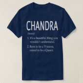 T-shirt Nom Chandra Don 75 (Design devant)