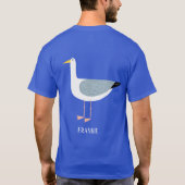 T-shirt Nom Cheeky Seagull (Dos)