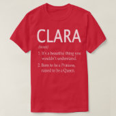 T-shirt Nom Clara Don 154 (Design devant)