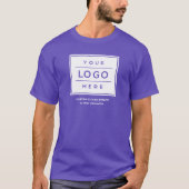 T-shirt Nom commercial personnalisé et logo (Devant)