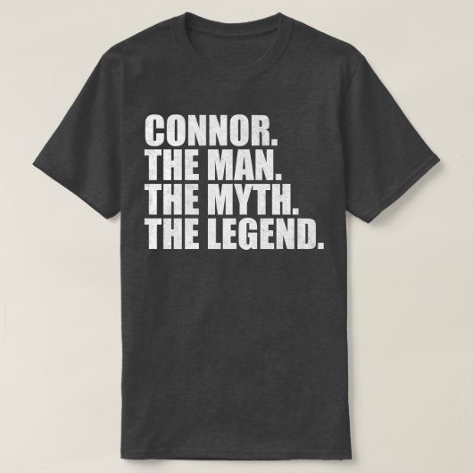 T-shirt Nom ConnorConnor Nom donné Connor (Design devant)